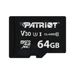 Карта памет Patriot  64GB micro SDXC V30 - PSF64GVX31MCX