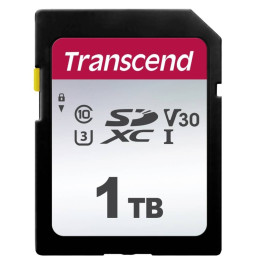 Карта памет Transcend 1TB SD Card UHS-I U3 - TS1TSDC300S