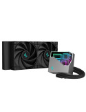Водно охлаждане DeepCoolLT520 - Addressable RGB, Infinity mirror design - LGA1700/AM5 - R-LT520-BKAMNF-G-1