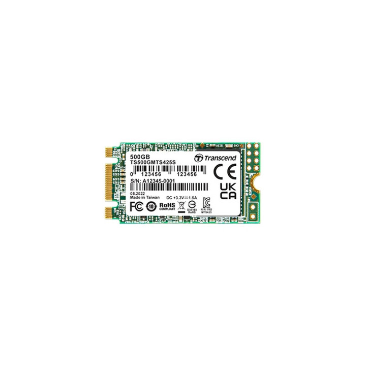SSD диск Transcend 250GB, M.2 2242 SSD, SATA3 B M Key, TLC - TS250GMTS425S