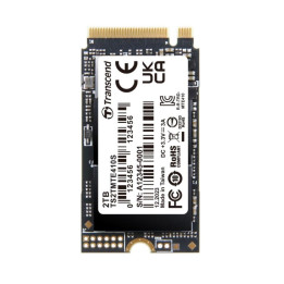 SSD диск Transcend 2TB, M.2 2242, PCIe Gen4x4, NVMe, 3D TLC, DRAM-less - TS2TMTE410S