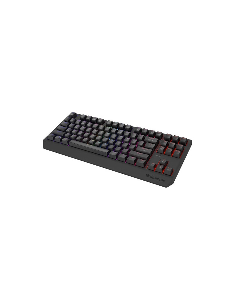 Безжична механична геймърски клавиатури Genesis Thor 230 TKL US Black RGB Outemu Red - NKG-2106