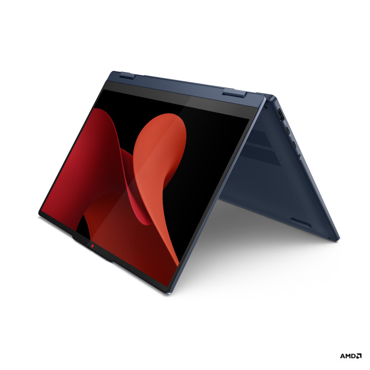 Лаптоп Lenovo IdeaPad 5 2-in-1 14AHP9, AMD Ryzen 5 8645HS, NPU Integrated AMD Ryzen AI, 14" WUXGA IPS 300nits Glossy, TUV Low Blue Light, Glass, Touch, 16GB RAM, 512GB SSD - 83DR0018BM