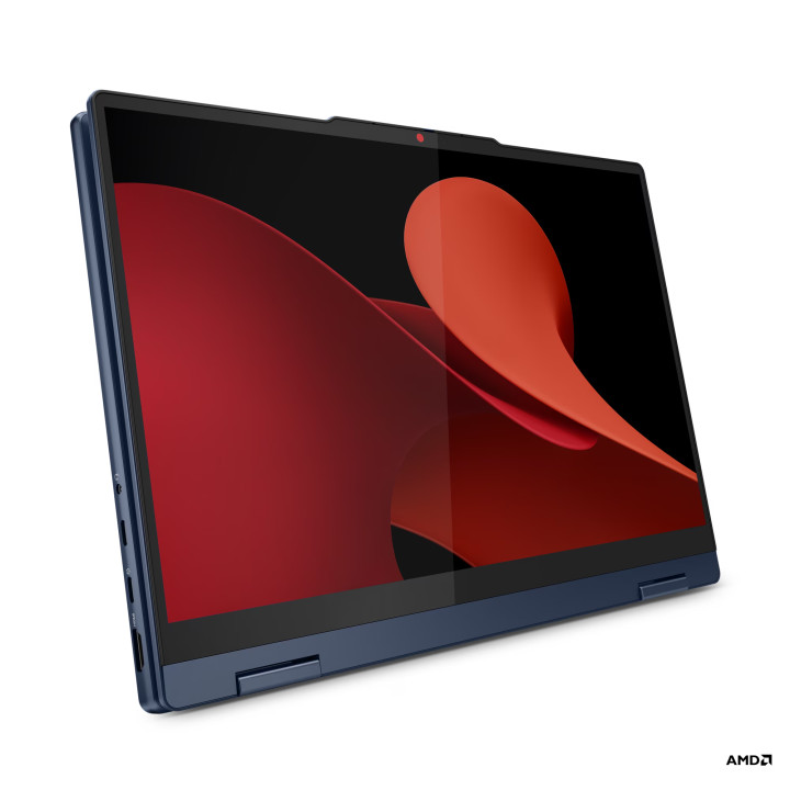 Лаптоп Lenovo IdeaPad 5 2-in-1 14AHP9, AMD Ryzen 5 8645HS, NPU Integrated AMD Ryzen AI, 14" WUXGA IPS 300nits Glossy, TUV Low Blue Light, Glass, Touch, 16GB RAM, 512GB SSD - 83DR0018BM