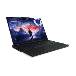 Лаптоп Lenovo Legion Pro 7 16IRX9H, Intel Core i9-14900HX, 16" WQXGA, IPS 500nits AG, 100% DCI-P3, 240Hz, DisplayHDR™ 400, Dolby Vision®, G-SYNC®, Low Blue Light, 32GB RAM, 2x 1TB SSD, Nvidia RTX 4090 16GB GDDR6 - 83DE0012BM