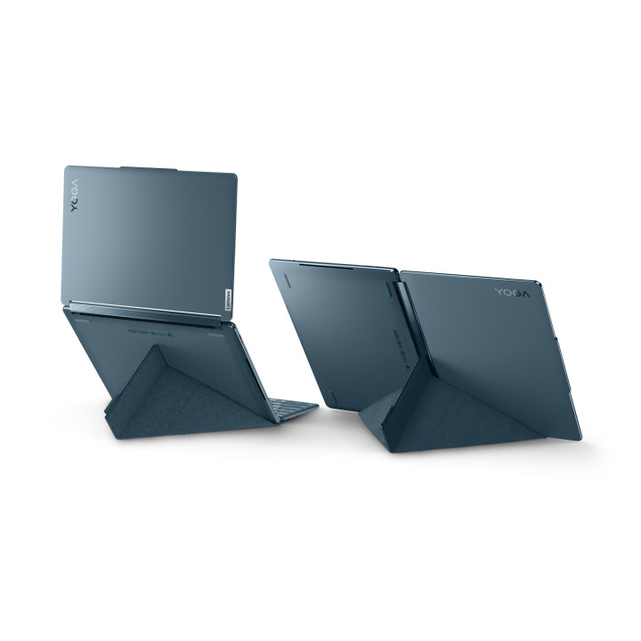 Лаптоп Lenovo Yoga Book 9 13IMU9, Intel Core Ultra 7 155U, NPU: Intel AI Boost, 13.3" 2.8K WQXGA, OLED 400nits Glossy 100% DCI-P3, Eyesafe, Dolby Vision, Touch, 32GB RAM, 1TB SSD, Win 11 Pro - 83FF002TRM