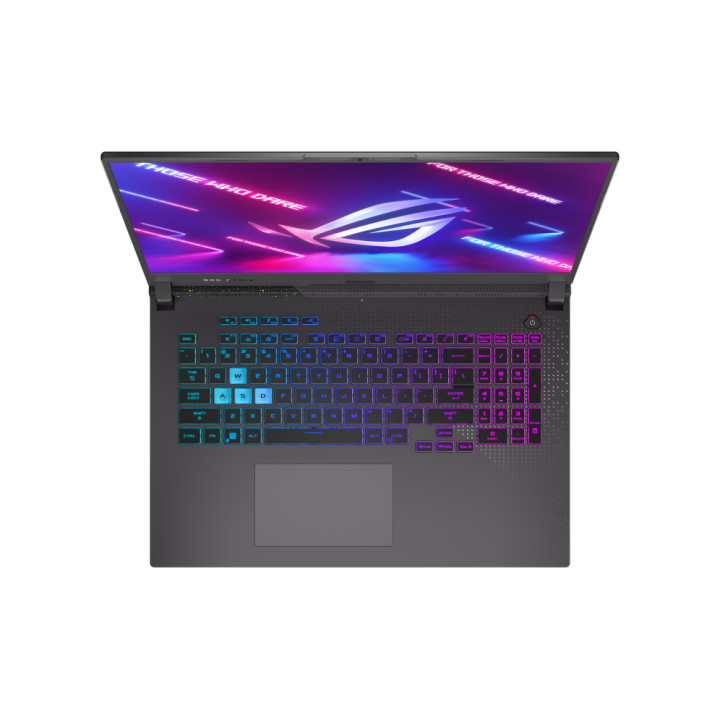 Лаптоп Asus ROG STRIX G17 G713PV-LL144W, AMD Ryzen 9 7940HX, 17.3" WQHD IPS AG, G-Sync HDR 300nits, 16GB RAM, 1TB SSD, NVIDIA GeForce RTX 4060 8GB GDDR6, Win 11 Home - 90NR0C34-M00CY0