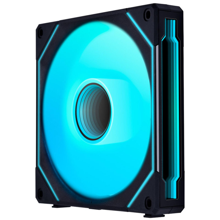Вентилатор Lian-Li UNI SL-INF Reverse Blade, 140 ARGB PWM, Черен - G99.14RSLIN1B.00