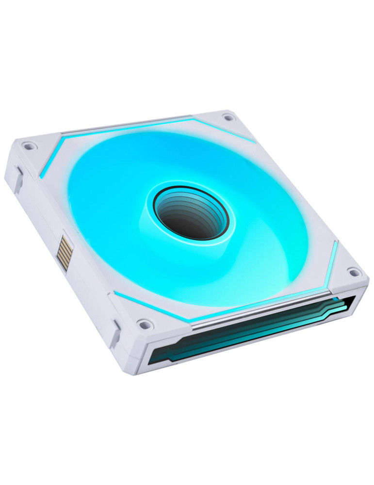 Вентилатор Lian-Li UNI SL-INF Reverse Blade, 140 ARGB PWM, Бял - G99.14RSLIN1W.00