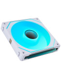 Вентилатор Lian-Li UNI SL-INF Reverse Blade, 140 ARGB PWM, Бял - G99.14RSLIN1W.00
