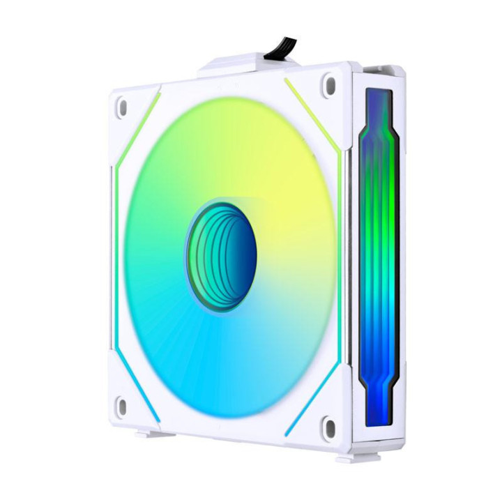 Вентилатор Lian-Li UNI SL-INF Reverse Blade, 120 мм, ARGB PWM, Бял - G99.12RSLIN1W.00