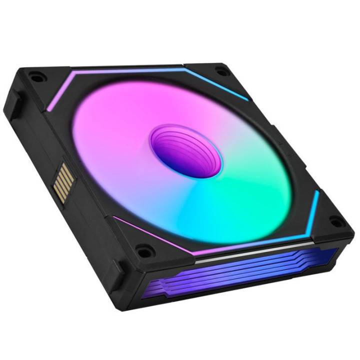 Вентилатор Lian-Li UNI SL-INF Reverse Blade, 120 мм, ARGB PWM, Черен - G99.12RSLIN1B.00