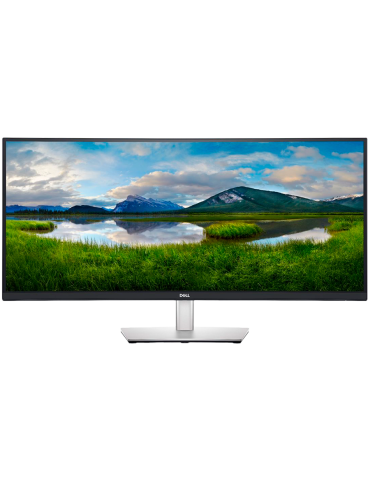 Монитор Dell P3424WE Curved, 34", WQHD 3440x1440, 3800R, IPS, AG, 3H Hard Coating, Comfort V, Touchscreen, DP, HDMI,  USB-C Hub, LAN