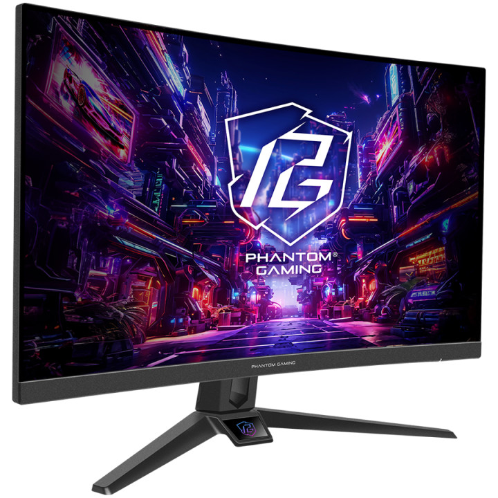 Монитор AsRock PG27FRS1A Curved, 27" FHD(1920x1080) 1500R VA, AG, 280 Hz, 127% sRGB, Low Blue Light, 2x 2W Speakers, HDMI 2.0, DP 1.2, Audio Jack