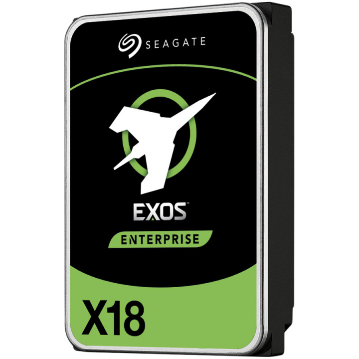 Твърд диск Seagate 16TB Exos X18 512E/4KN, 3.5", SATA 6Gb/s, 7200rpm - ST16000NM000J