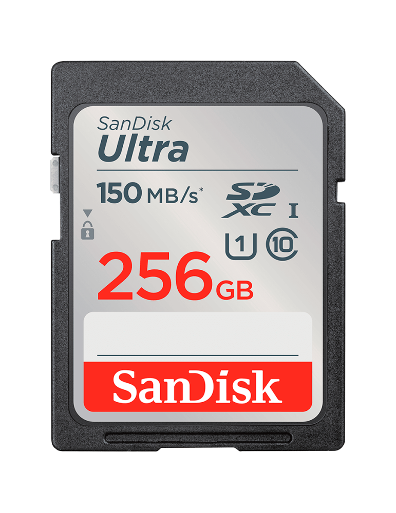 SD карта Sandisk Ultra 256GB SDXC Memory Card 150MB/s - SDSDUNC-256G-GN6IN