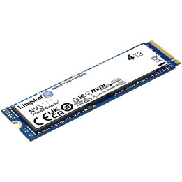 SSD диск Kingston 4TB NV3 M.2 2280 PCIe 4.0 NVMe, R/W: 6000 /5000MB/s - SNV3S/4000G