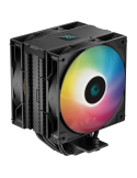 Охладител за процесор DeepCool AG400 DIGITAL PLUS, 1x120mm FK120 PWM FDB Fan, Addressable RGB LED -  R-AG400-BKADMP-G-1