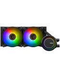 Водно охлаждане за процесор MSI MAG CORELIQUID E240 2x120mm ARGB Fans, LGA 1851/AM5