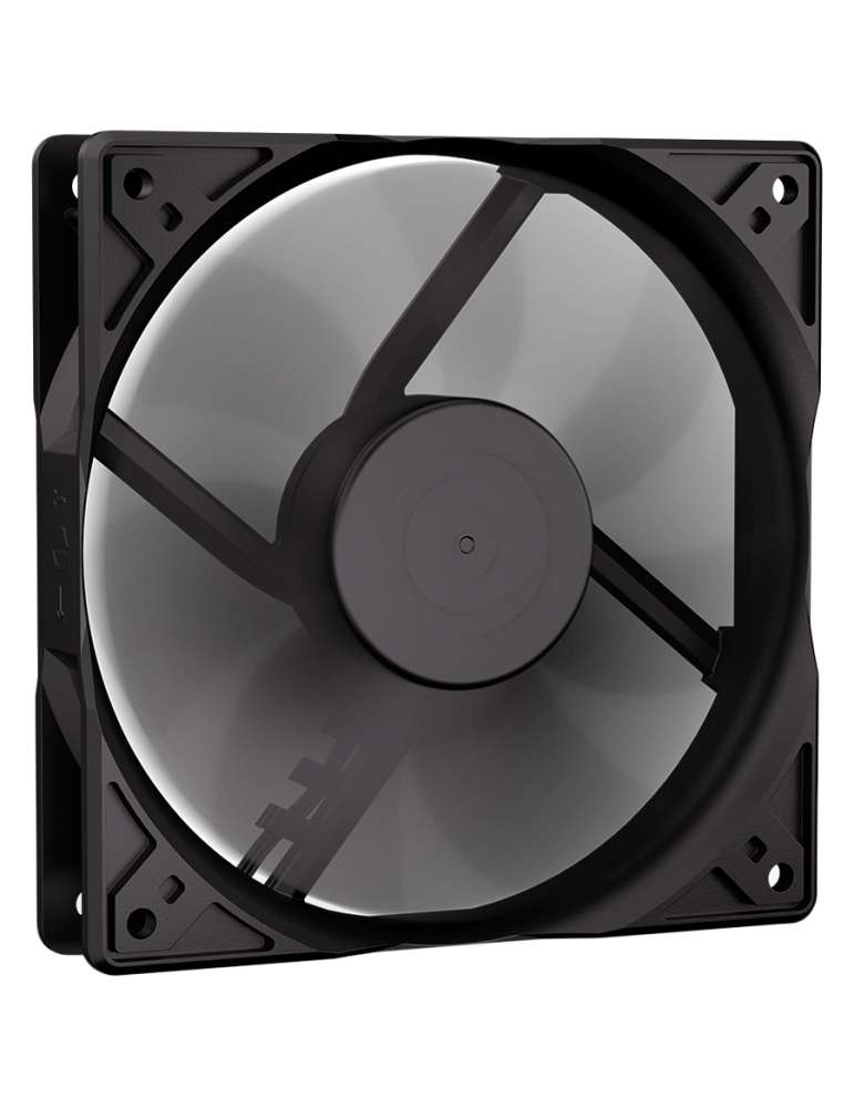 Вентилатор Endorfy Zephyr 120, 3-pin, Fan speed: 1100rpm, FDB Bearing - EY4A017