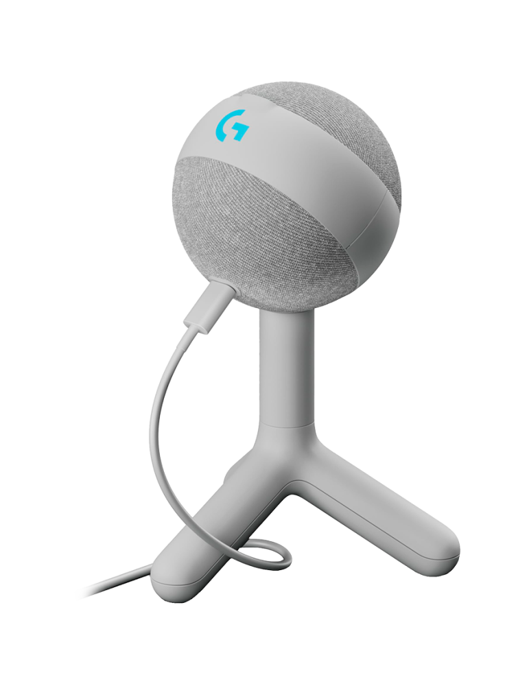 Микрофон Logitech Yeti Orb RGB Gaming Mic with LIGHTSYNC,OFF WHITE - USB - 988-000558