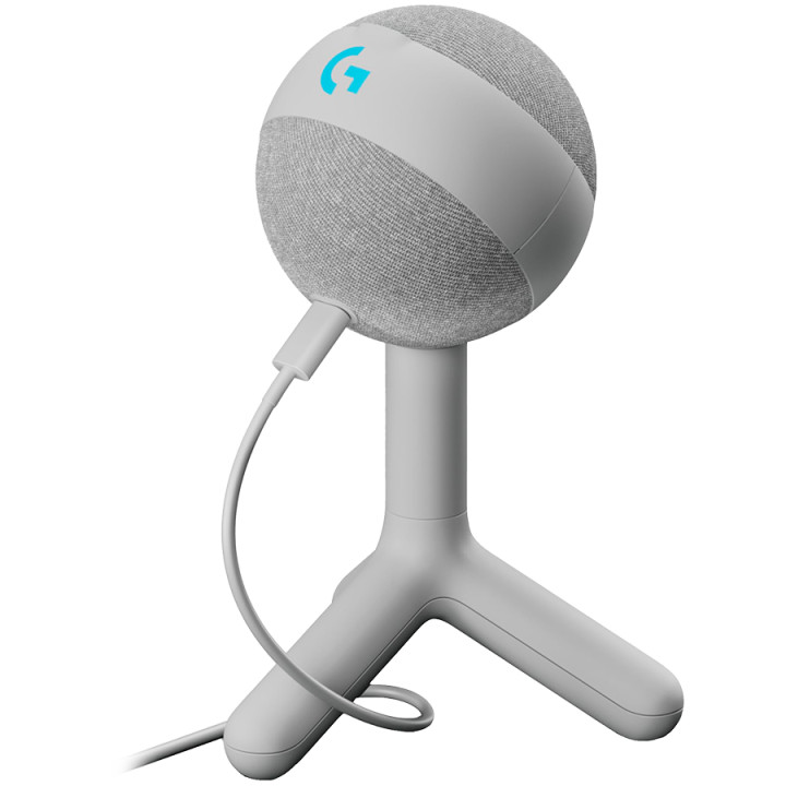 Микрофон Logitech Yeti Orb RGB Gaming Mic with LIGHTSYNC,OFF WHITE - USB - 988-000558