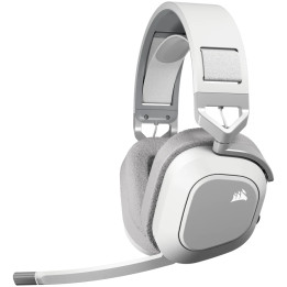 Безжични геймърски слушалки Corsair HS80 MAX, White, EU - CA-9011296-EU