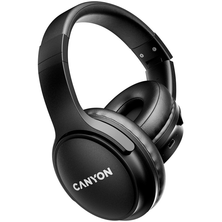 Bluetooth слушалки Canyon OnRiff 4 Black - CNS-CBTHS4B
