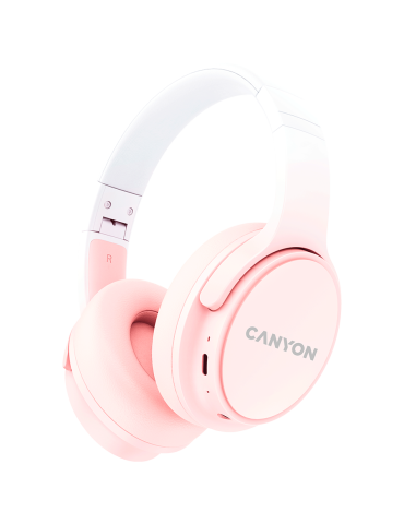 Bluetooth слушалки Canyon OnRiff 4 Pink - CNS-CBTHS4P