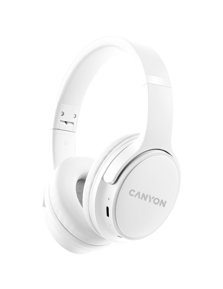 Bluetooth слушалки Canyon OnRiff 4 White - CNS-CBTHS4W