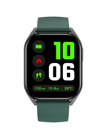 Смарт часовник Canyon Chatter SW-58 BT-CALL Black Green - CNS-SW58BG