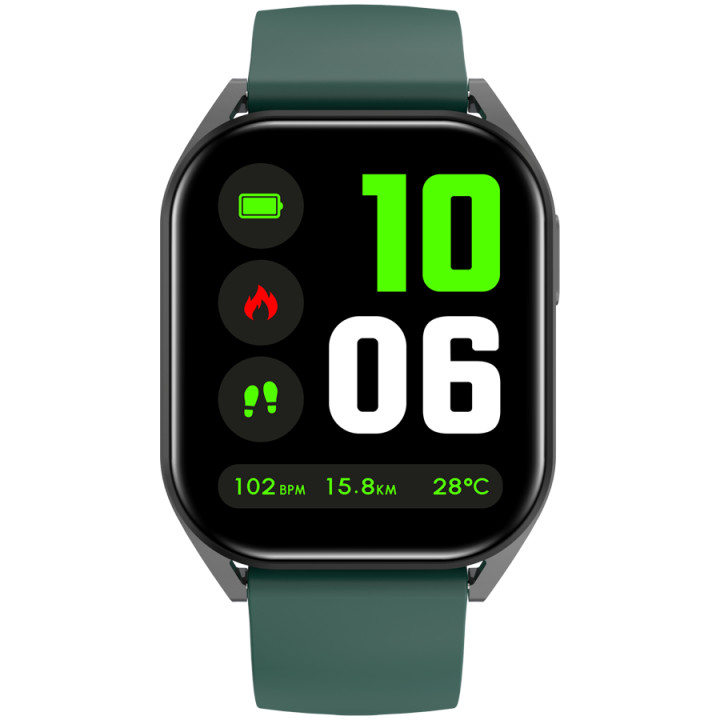 Смарт часовник Canyon Chatter SW-58 BT-CALL Black Green - CNS-SW58BG