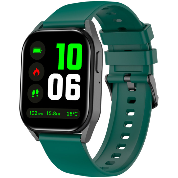 Смарт часовник Canyon Chatter SW-58 BT-CALL Black Green - CNS-SW58BG