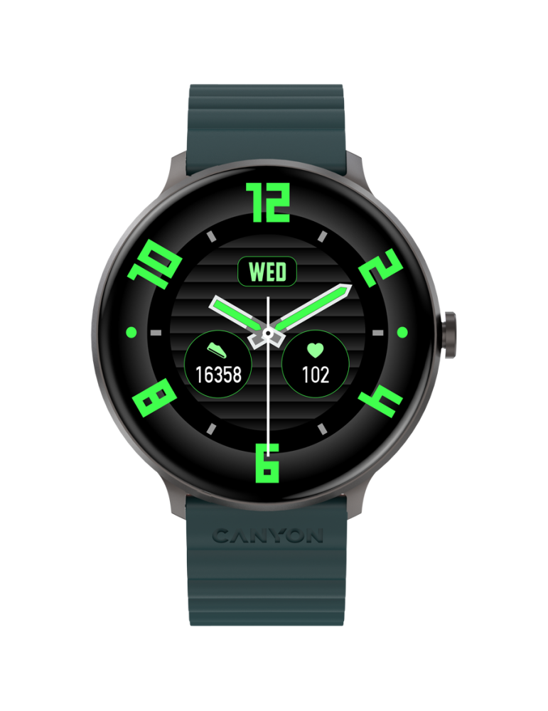 Смарт часовник Canyon Jacky SW-69 Green Orange - CNS-SW69BG