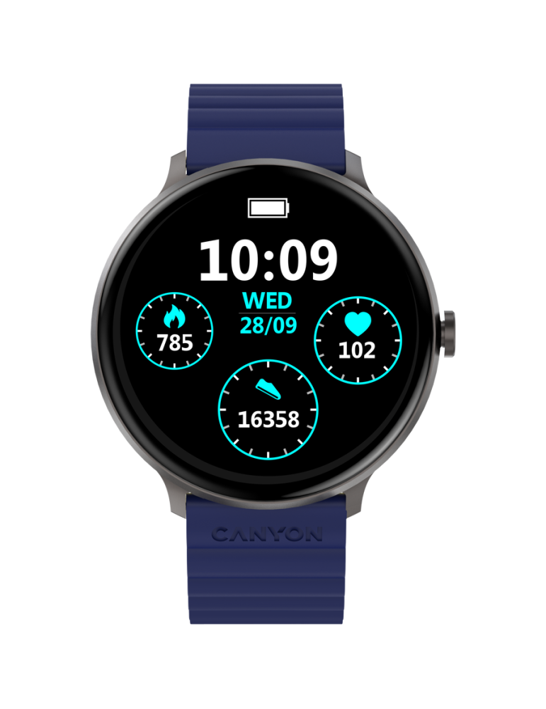 Смарт часовник Canyon Jacky SW-69 Blue Yellow - CNS-SW69BL