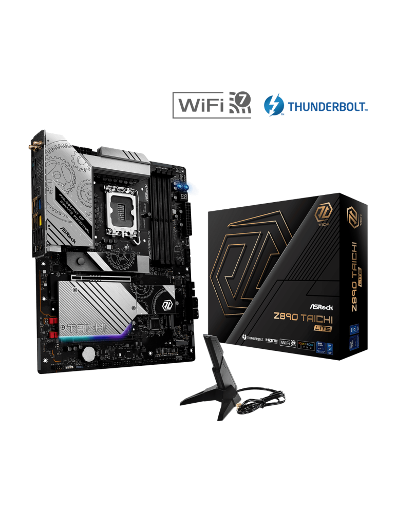 Дънна платка AsRock Z890 Taichi Lite, ATX, LGA1851, DDR5