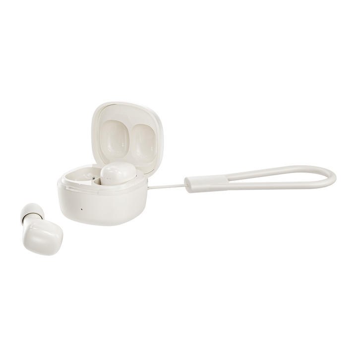 Bluetooth слушалки- тапи Canyon OnGo 4 mini TWS Beige - CNS-TWS4BE