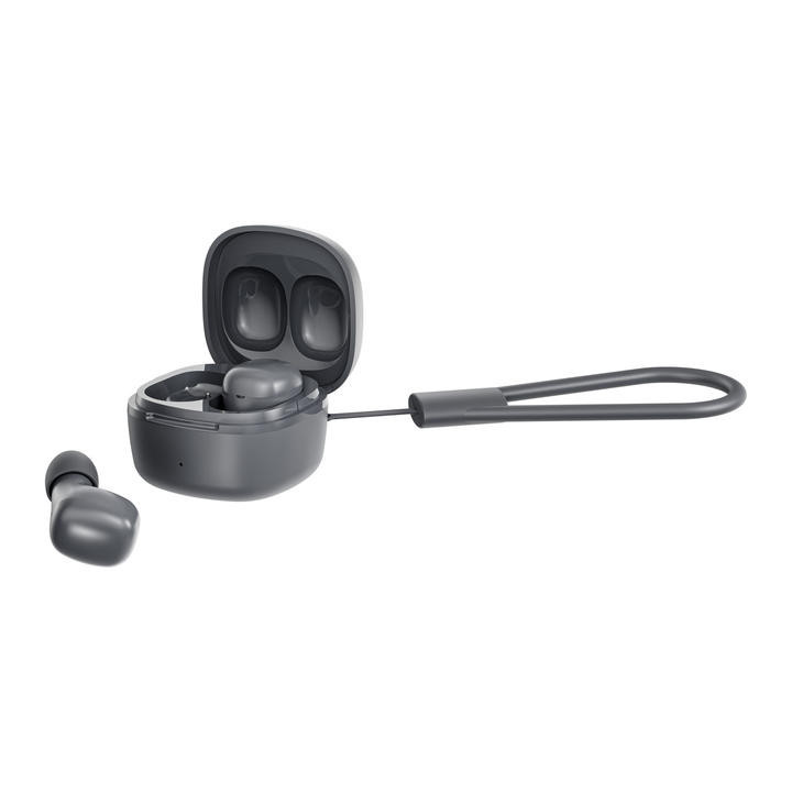 Bluetooth слушалки- тапи Canyon OnGo 4 mini TWS Gray - CNS-TWS4G