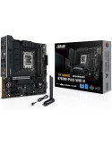 Дънна платка Asus TUF GAMING B760M-PLUS WIFI II, LGA1700 Micro-ATX, 4x DDR5, PCIe 5.0, WiFi 6 - 90MB1HE0-M0EAY0