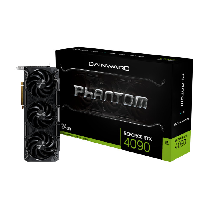 Видео карта Gainward GeForce RTX 4090 Phantom 24GB GDDR6X, 384bit - NED4090019SB-1020P