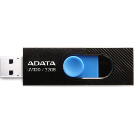 Флаш памет Adata 32GB USB UV320 BLACK - AUV320-32G-RBKBL