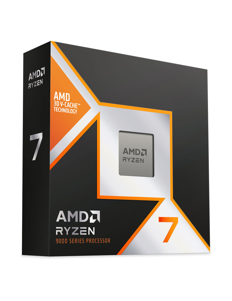 Процесор AMD Ryzen 7 9800X3D, 8-Core, 4.7GHz, 96MB, 120W, AM5, BOX, No Cooler - 100-100001084WOF