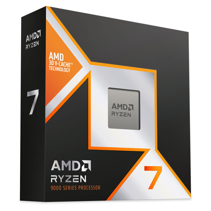 Процесор AMD Ryzen 7 9800X3D, 8-Core, 4.7GHz, 96MB, 120W, AM5, BOX, No Cooler - 100-100001084WOF
