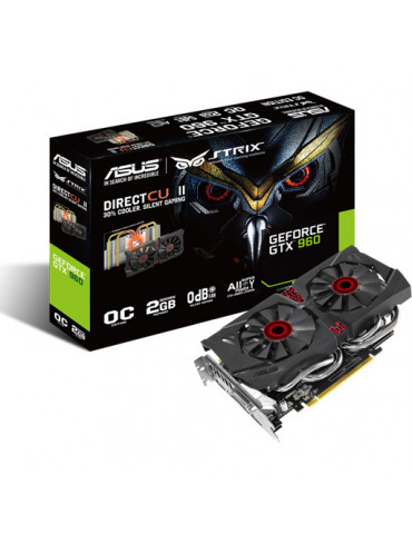 Видео карта Asus STRIX Nvidia GeForce GTX 960 OC 2GB DDR5