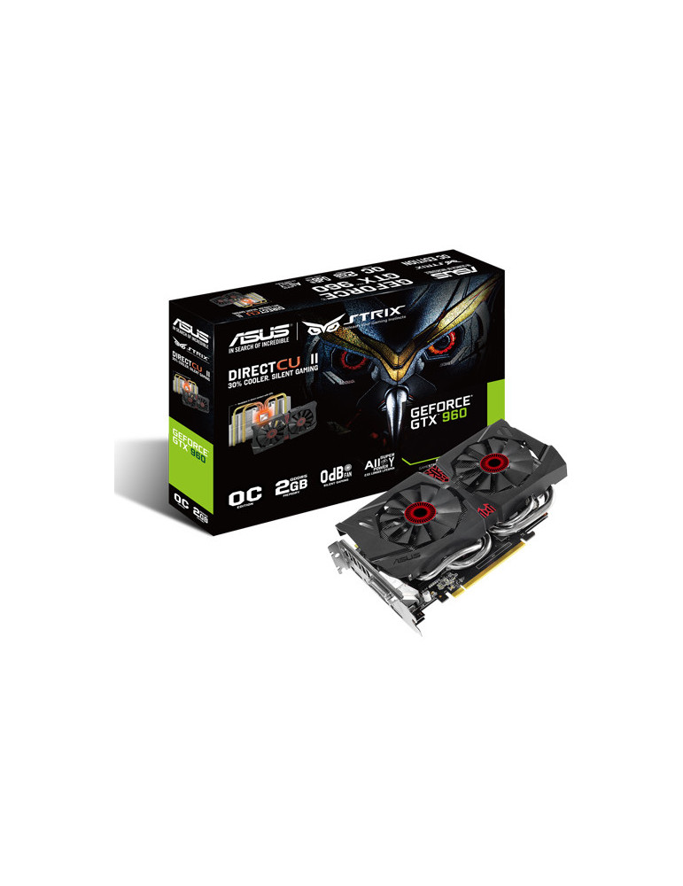 Видео карта Asus STRIX Nvidia GeForce GTX 960 OC 2GB DDR5 - Main Image