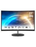 Монитор MSI PRO MP271CA, 27" CURVED, FreeSync, 1920 X 1080, FHD VA Anti-glare, 1ms (MPRT), 75Hz, DP, HDMI - 9S6-3PA8CT-020