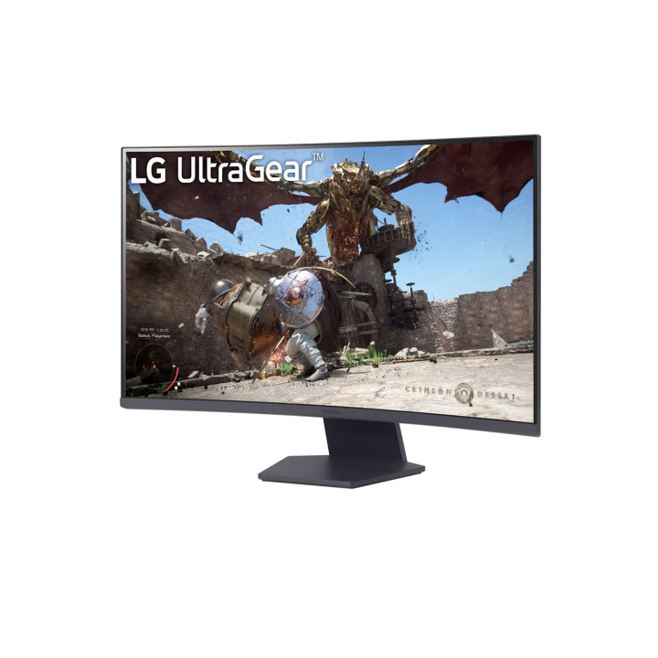 Монитор LG 32GS60QC-B, 31.5", 2560 x 1440, VA, 1ms (GtG at Faster), 180Hz, DisplayPort, HDMI - 32GS60QC-B.AEUQ
