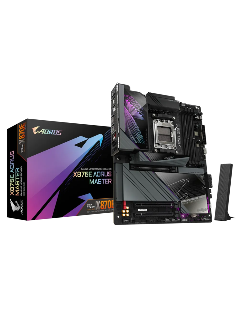 Дънна платка Gigabyte X870E AORUS MASTER, AM5, DDR5