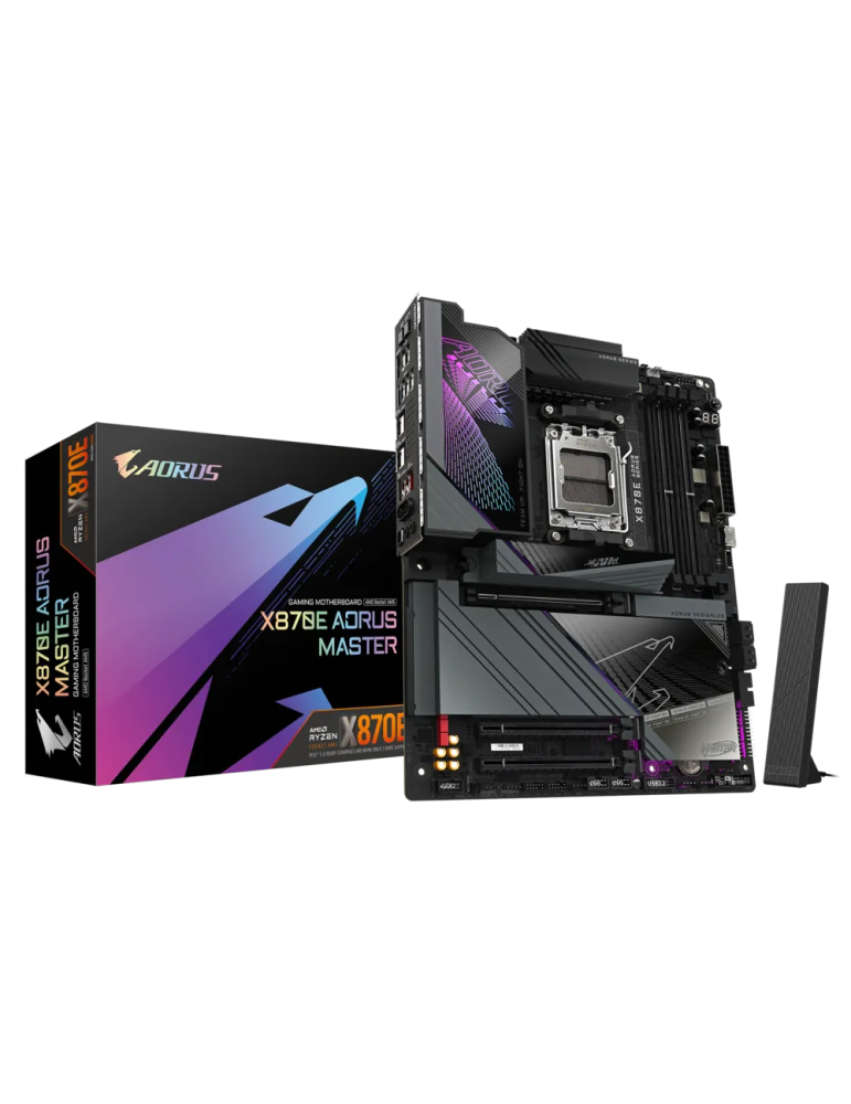 Дънна платка Gigabyte X870E AORUS MASTER, AM5, DDR5