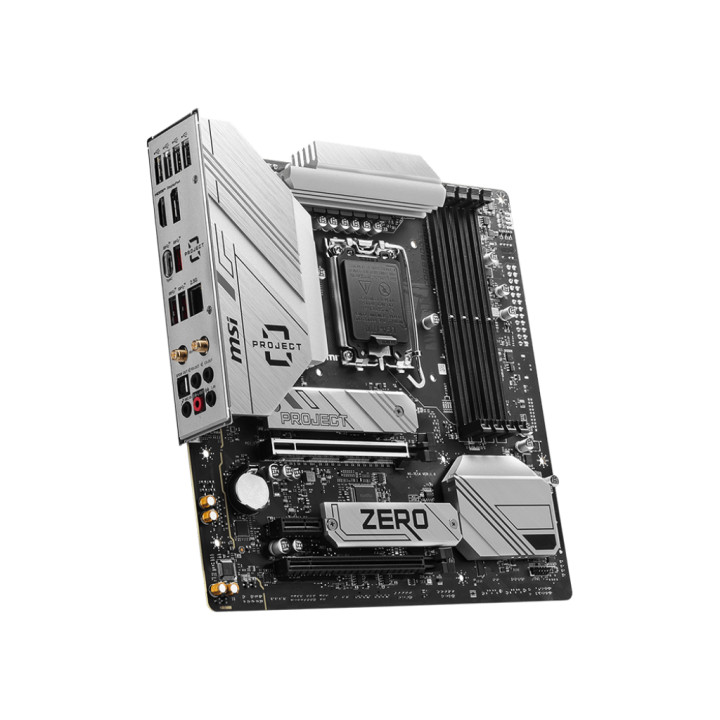 Дънна платка MSI B760M PROJECT ZERO, LGA1700 - 911-7E14-004